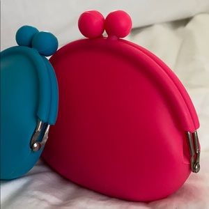 Bags - TWO Silicone change purses Bags - TWO Silicone change purses